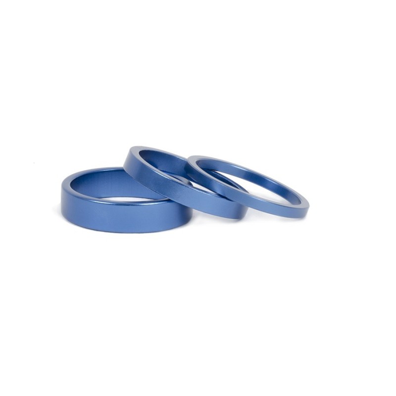 KIT ENTRETOISE DE DIRECTION BMX RANT STACK'EM BLEU